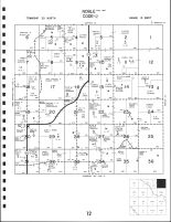 Noble Township East, Valley County 1985